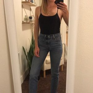 Aritzia Black Bodysuit